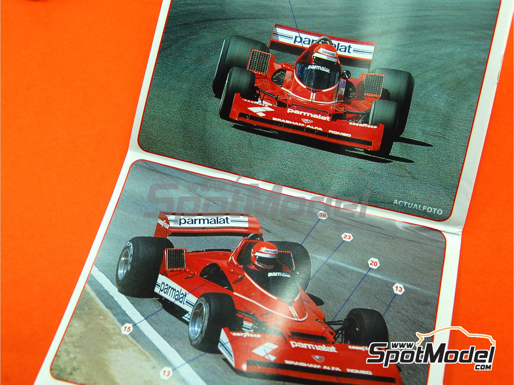 Brabham Alfa Romeo BT45C Formula 1 Argentine GP 1978 Lauda or Watson TAMEO Kits 2024 SLK018 1:43